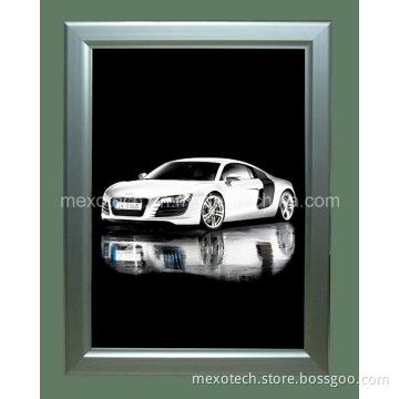 Snap Frame Acrylic Car Exhibition LED Poster Frame for Advertising